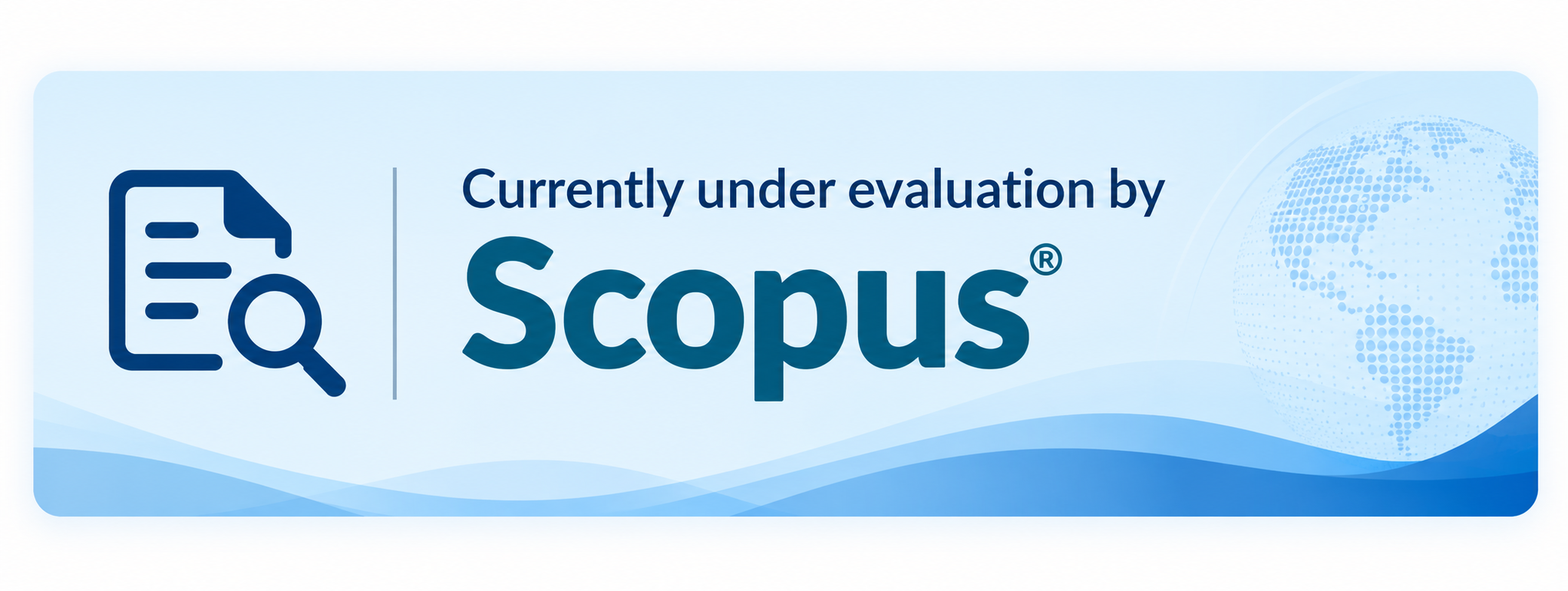 Currently under evaluation by Scopus